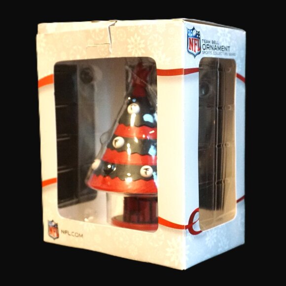 NFL Atlanta Falcons Tree Bell Christmas Tree Ornament 2015 - Picture 2 of 8
